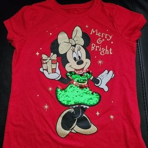 Disney girls Minnie mouse shirt size 7/8